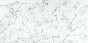 A macro shot of a quartz slab