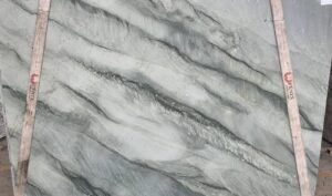 A macro shot of a quartzite slab