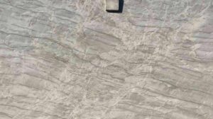 A macro shot of quartzite slab