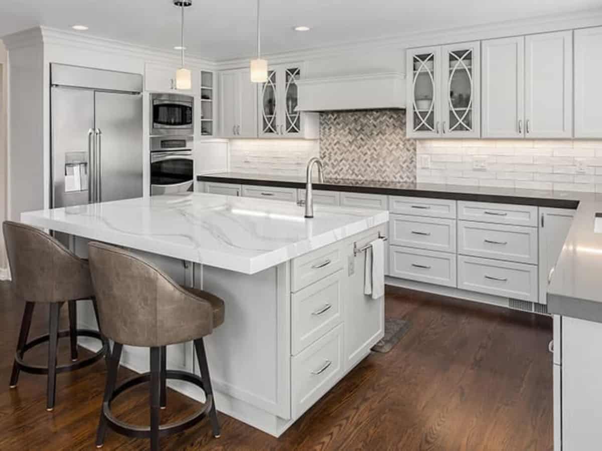 granite kitchen countertop
